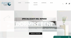 Desktop Screenshot of dormirebene.net